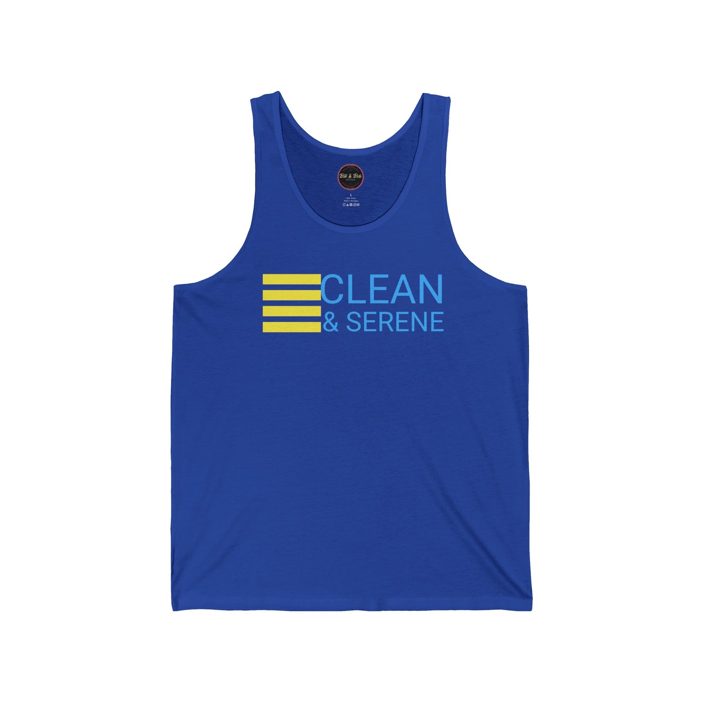 Clean & Serene Unisex Jersey Tank