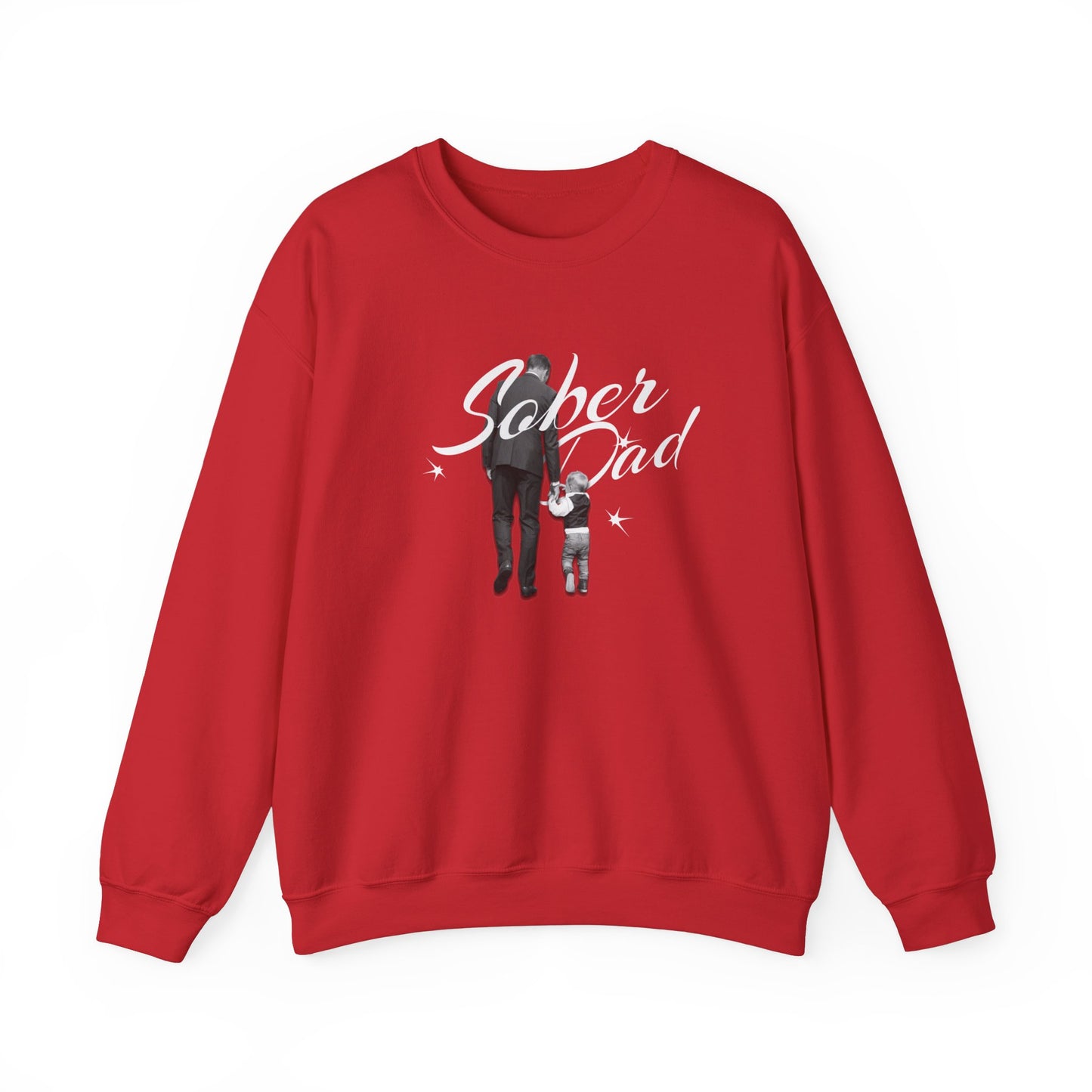 Sober Dad Unisex Heavy Blend™ Crewneck Sweatshirt