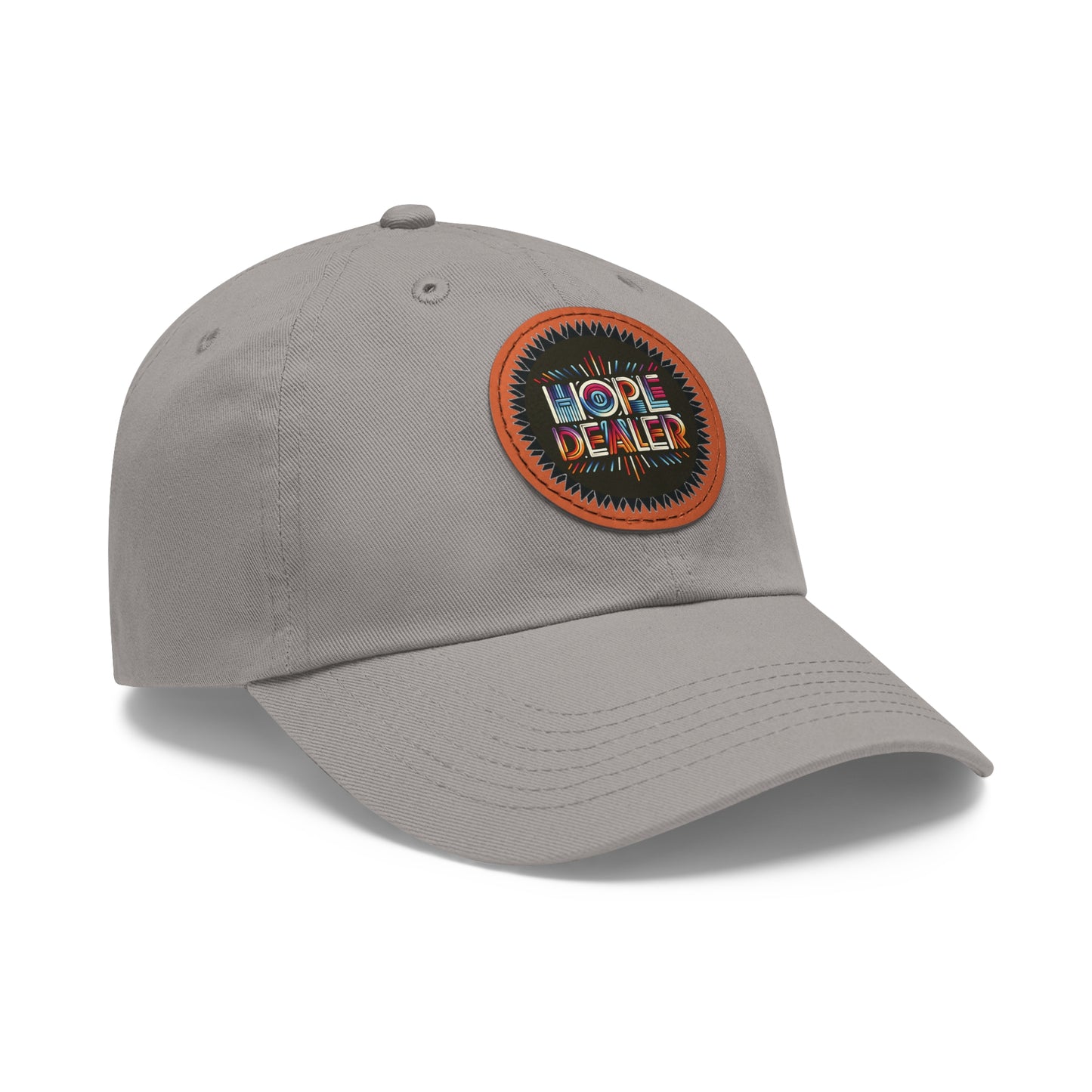 Hope Dealer Baseball Cap  Leather Patch (Round)