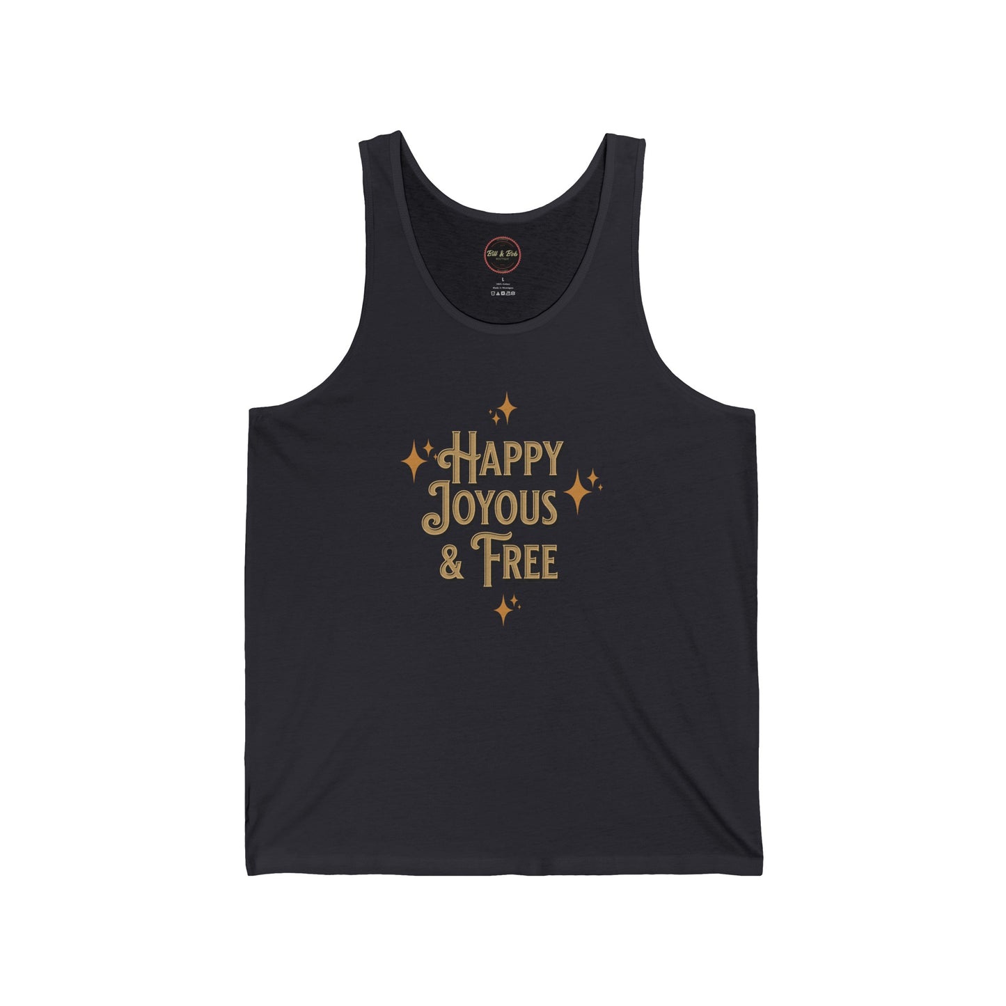 Happy Joyous & Free Unisex Jersey Tank