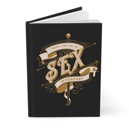 Sex Inventory Hardcover Journal Matte