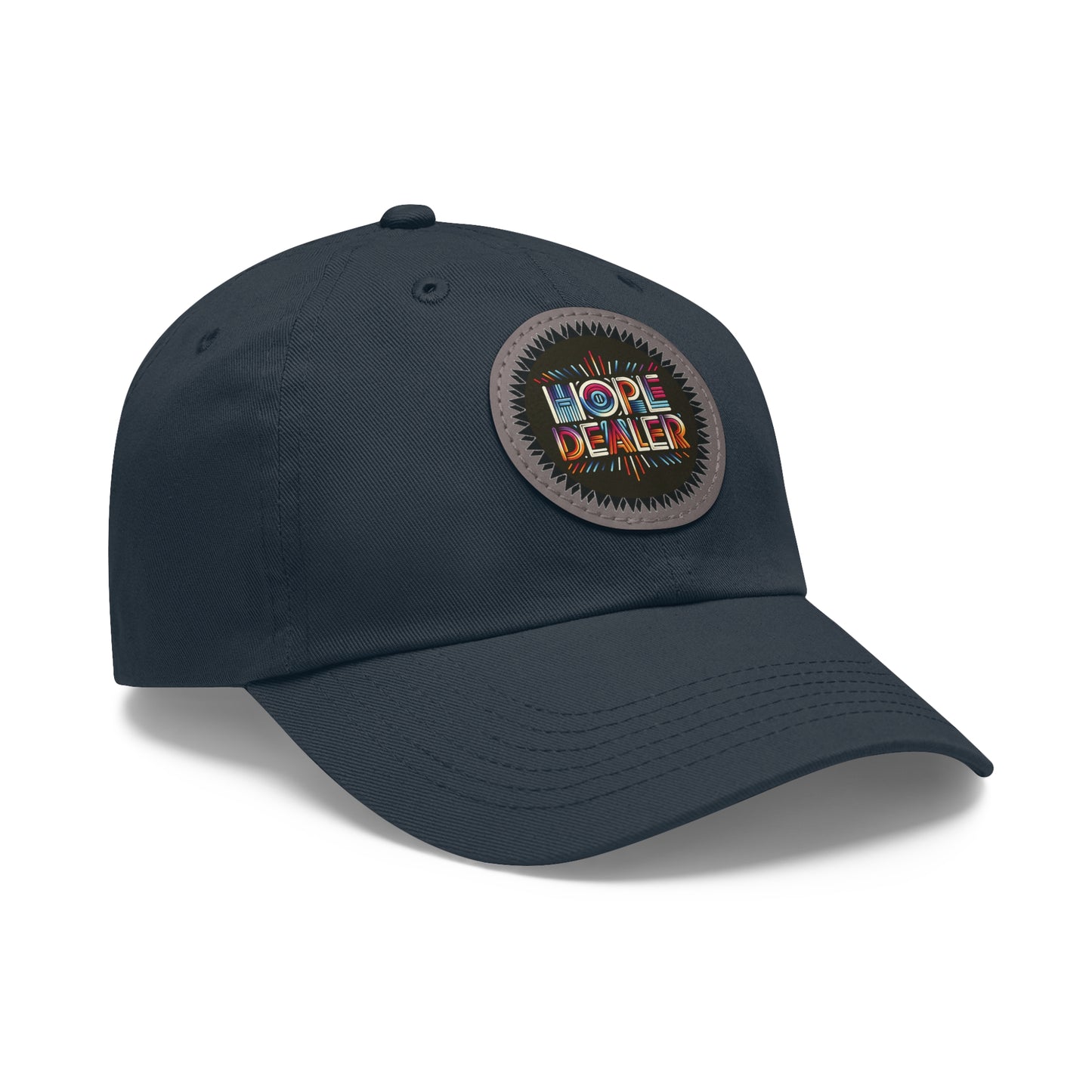 Hope Dealer Baseball Cap  Leather Patch (Round)