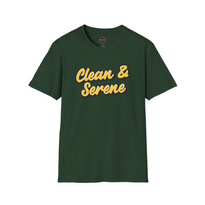 Clean and Serene Unisex Softstyle T-Shirt