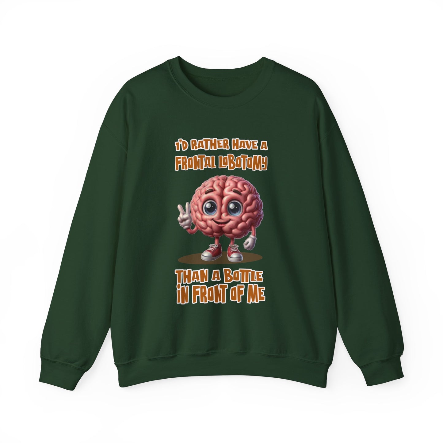 Frontal Lobotomy Unisex Heavy Blend™ Crewneck Sweatshirt