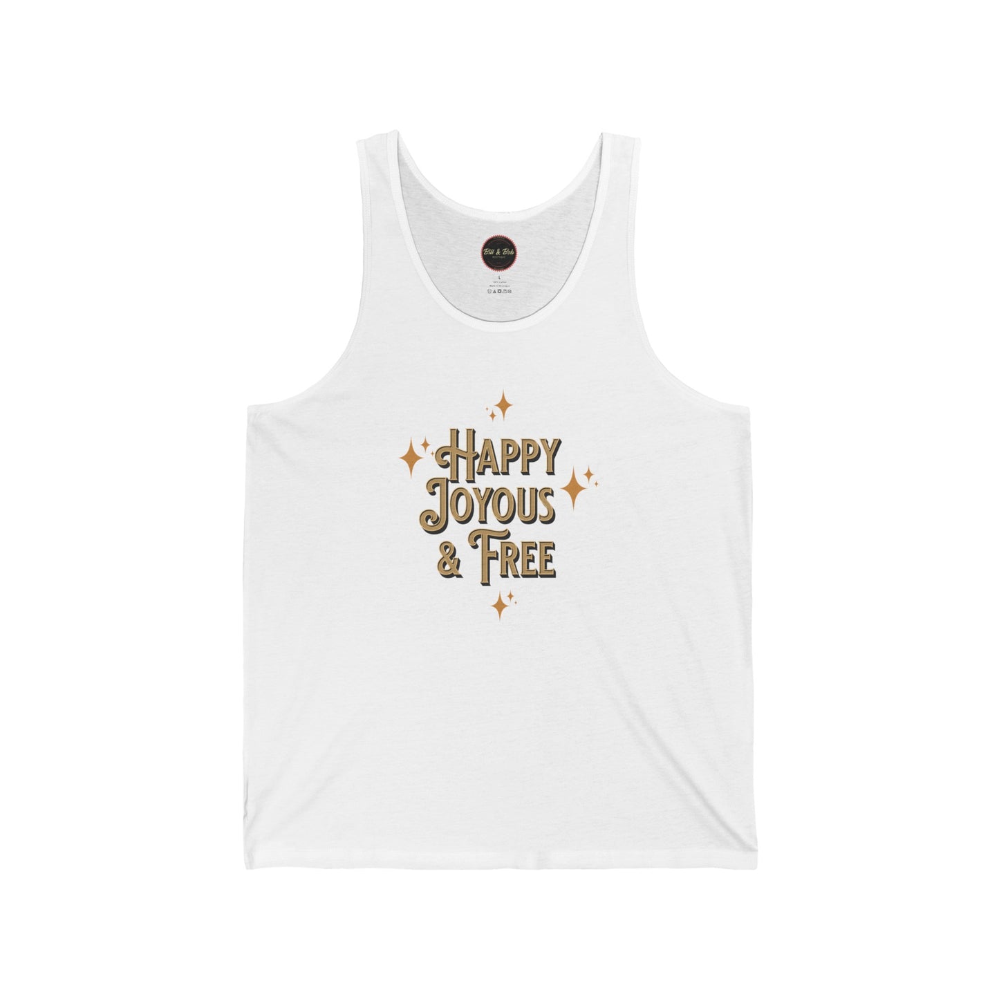 Happy Joyous & Free Unisex Jersey Tank