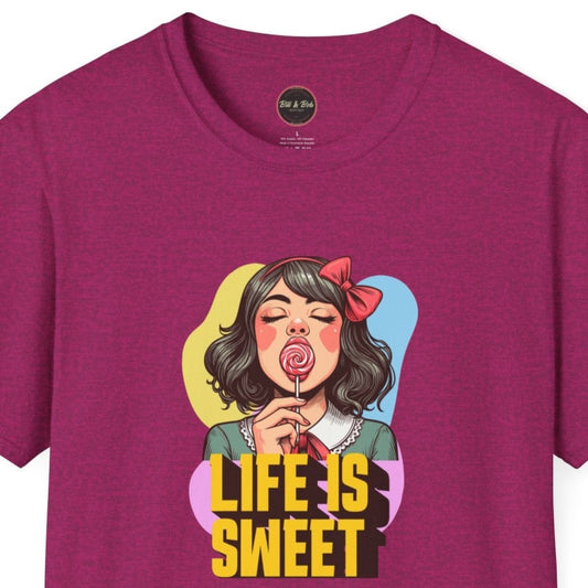 Life is Sweet Unisex Softstyle T-Shirt