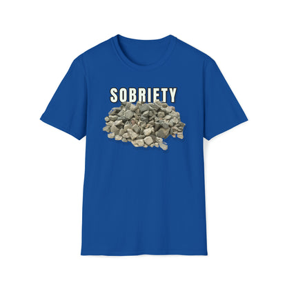 Sobriety Rocks Unisex Softstyle T-Shirt