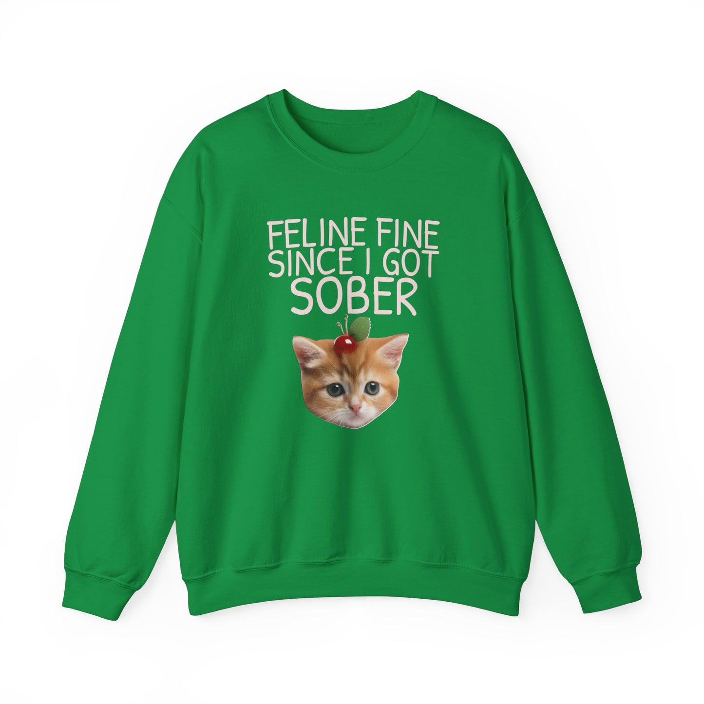 Feline Fine Unisex Heavy Blend™ Crewneck Sweatshirt