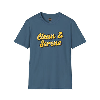Clean and Serene Unisex Softstyle T-Shirt