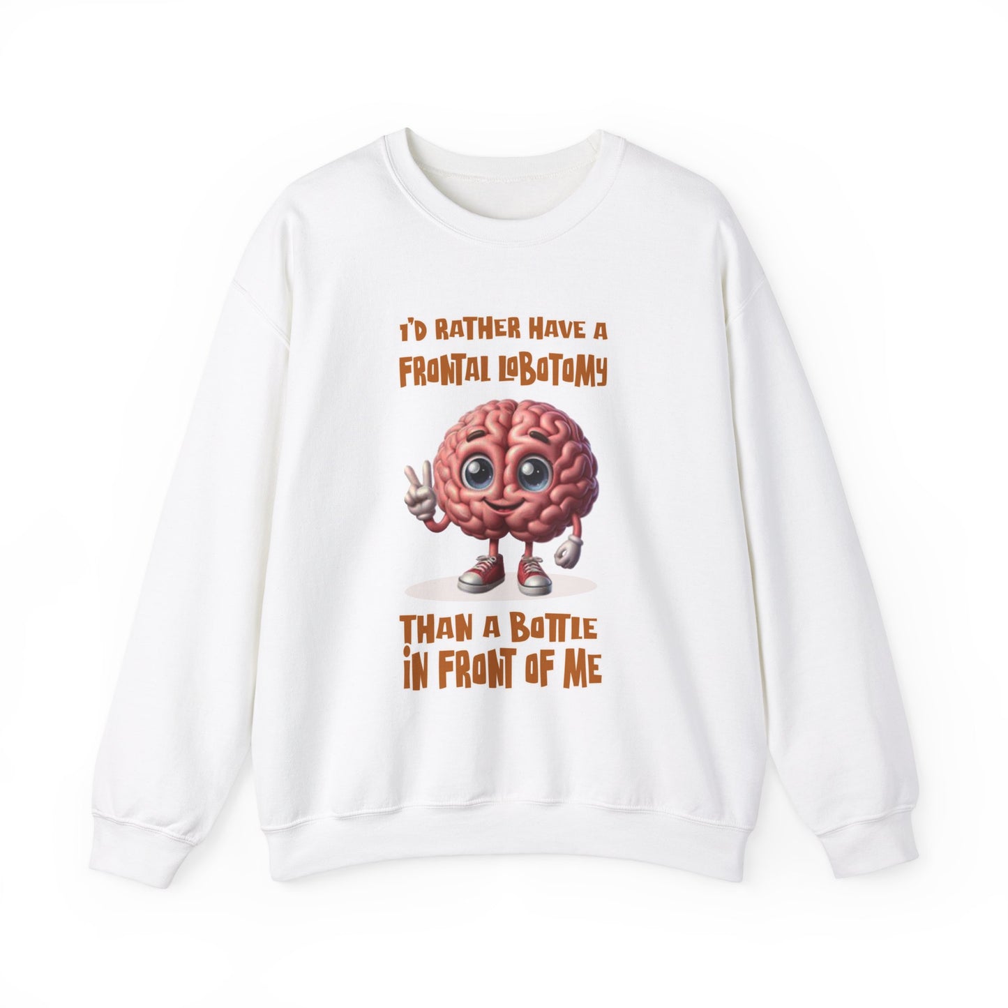 Frontal Lobotomy Unisex Heavy Blend™ Crewneck Sweatshirt