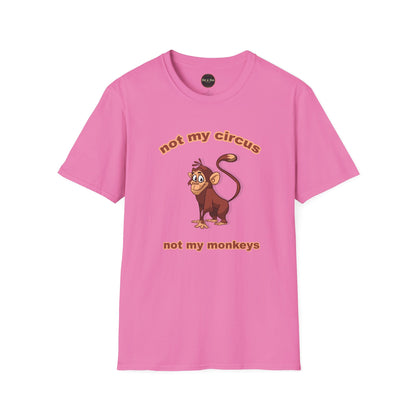Not my Circus Unisex Softstyle T-Shirt