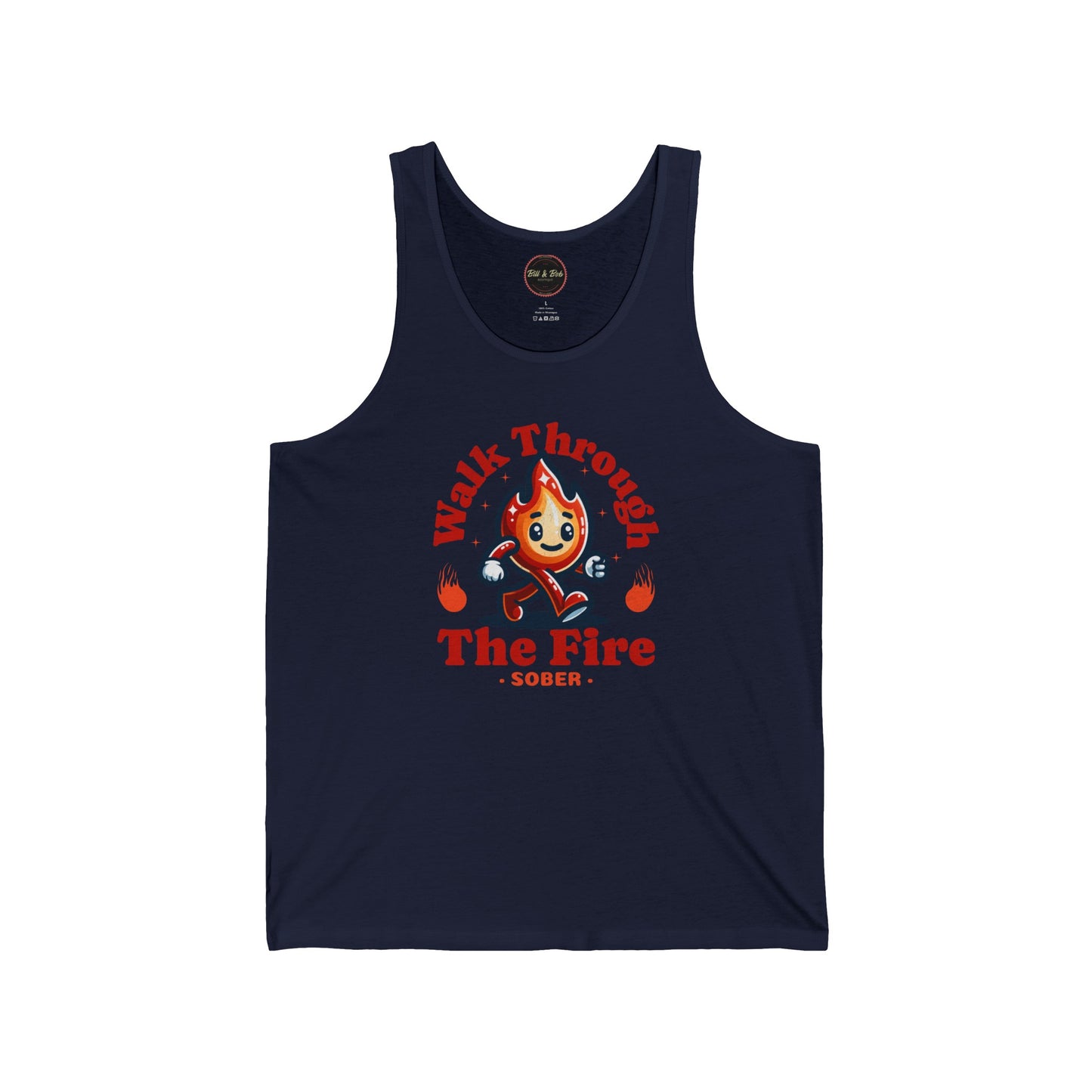 Walk Through the Fire Unisex Jersey Tank