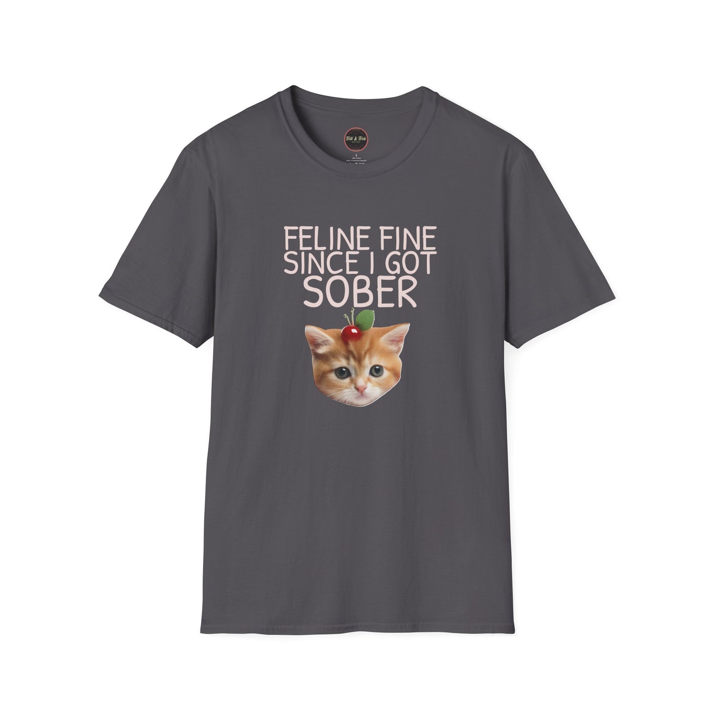 Feline Fine Unisex Softstyle T-Shirt