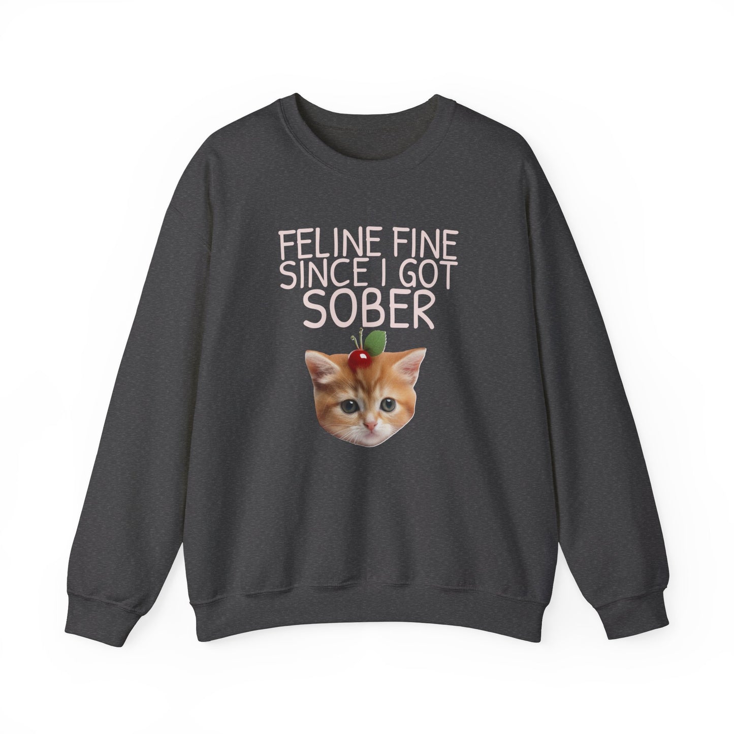 Feline Fine Unisex Heavy Blend™ Crewneck Sweatshirt