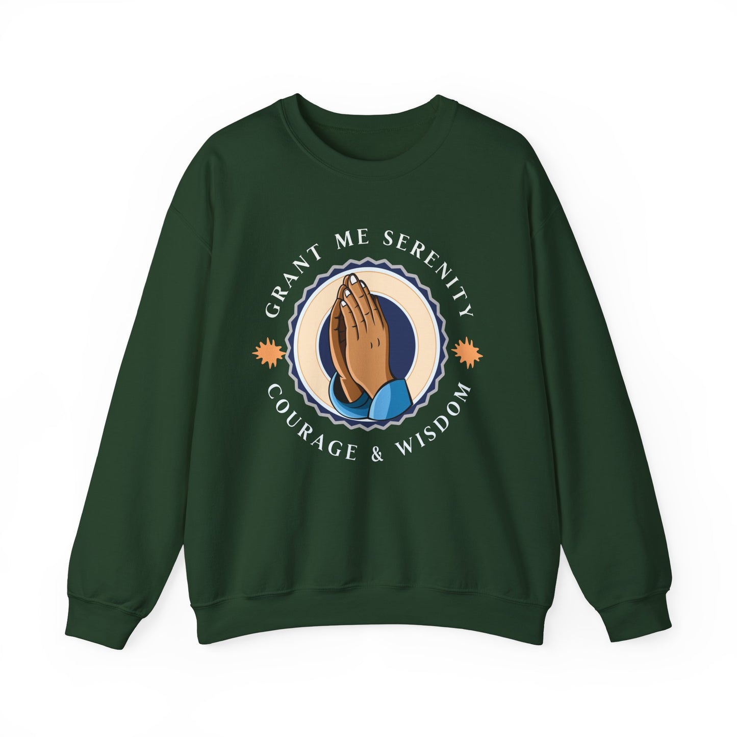 Courage Serenity Wisdom Unisex Heavy Blend™ Crewneck Sweatshirt