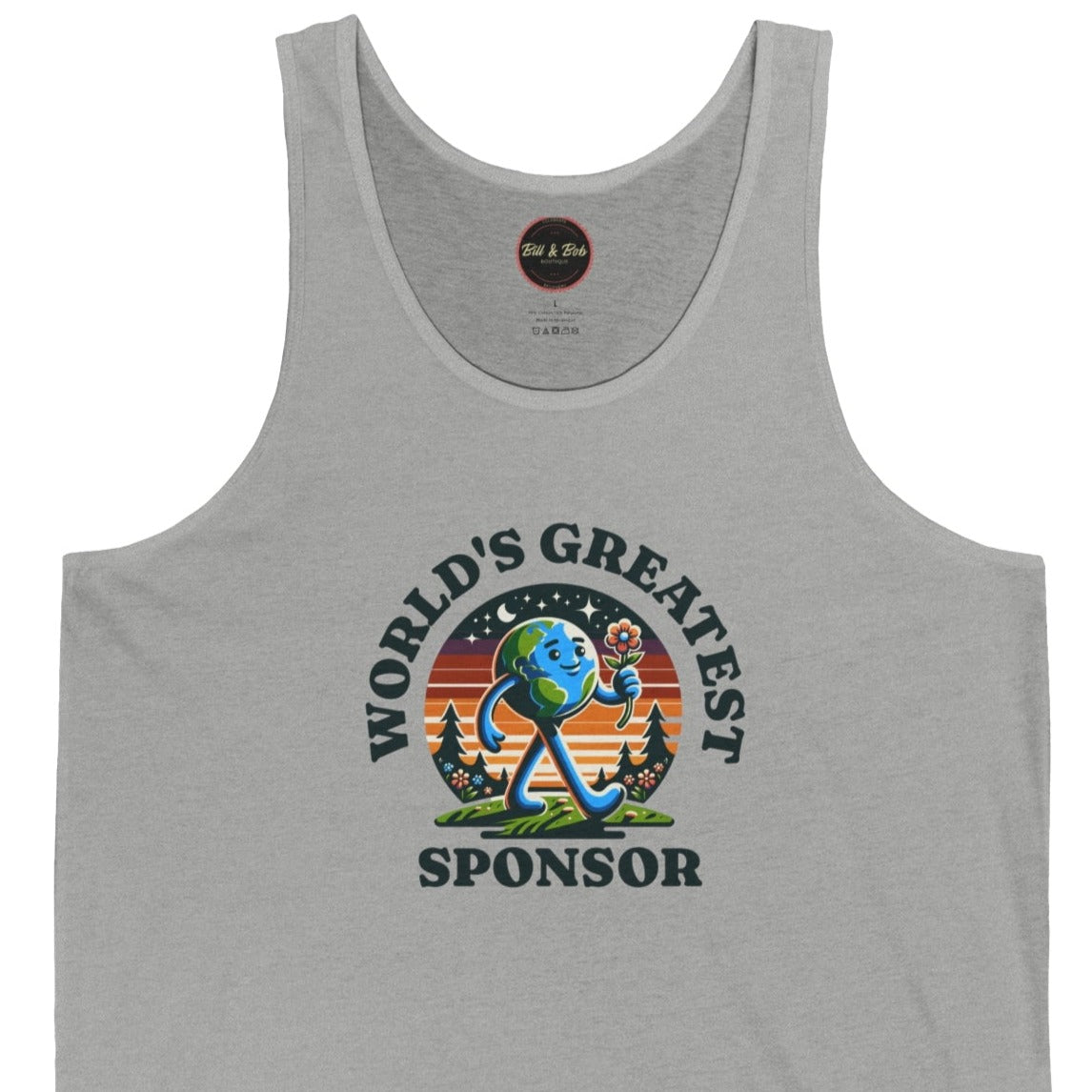 World's Greatest Sponsor Unisex Jersey Tank