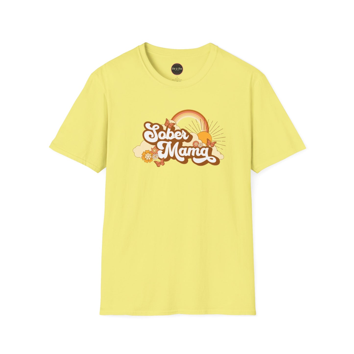 Sober Mama Unisex Softstyle T-Shirt