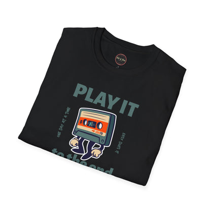 Play the tape to the End Unisex Softstyle T-Shirt