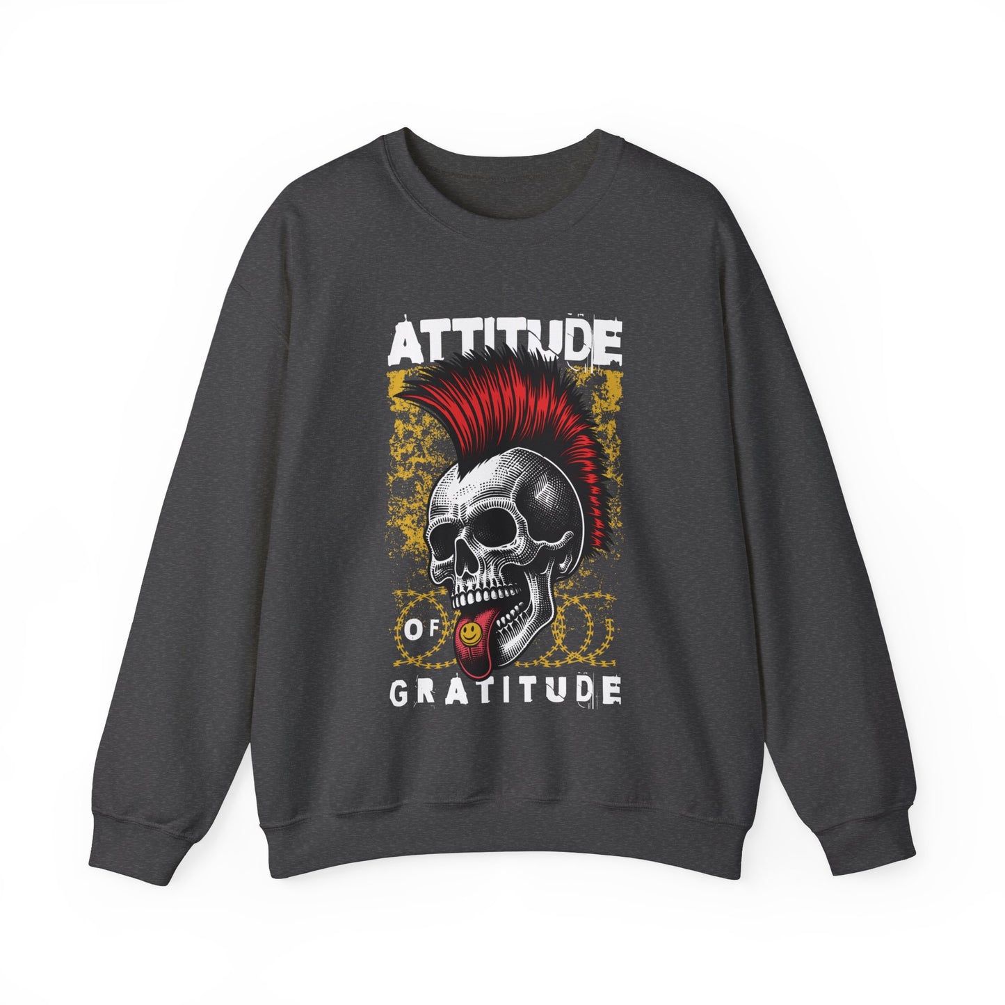 Attitude of Gratitude Unisex Heavy Blend™ Crewneck Sweatshirt