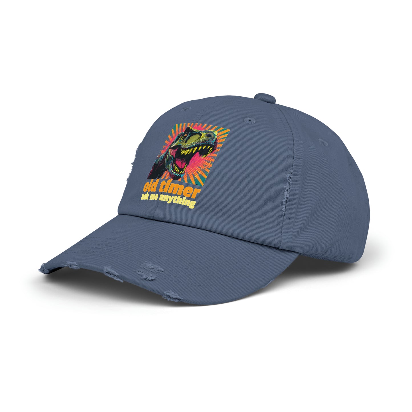 Old Timer Unisex Distressed Cap