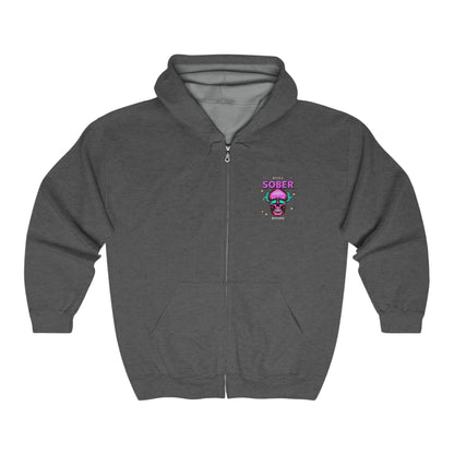 Still Sober Unisex Heavy Blend™ Full Zip Hooded Sweatshirt