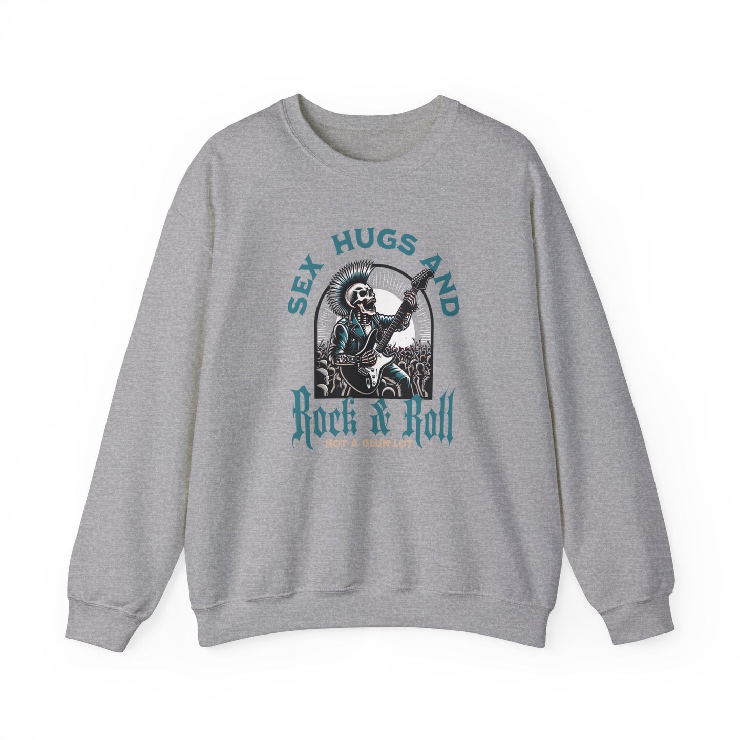 Sex Drugs and Rock and Roll Unisex Heavy Blend™ Crewneck Sweatshirt