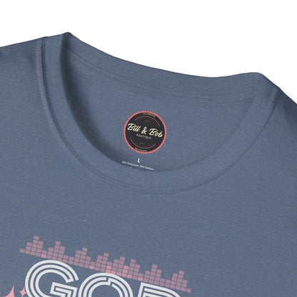 God is in the Pause Unisex Softstyle T-Shirt