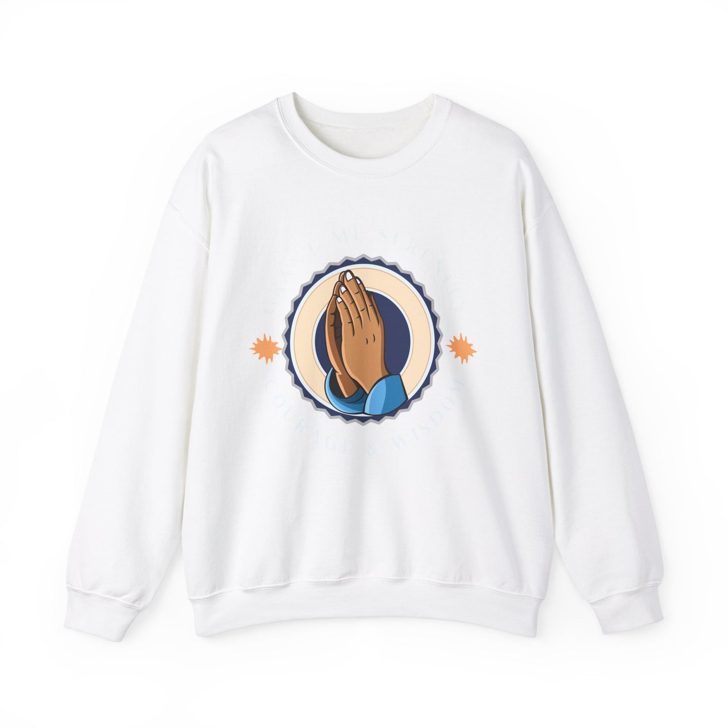 Courage Serenity Wisdom Unisex Heavy Blend™ Crewneck Sweatshirt