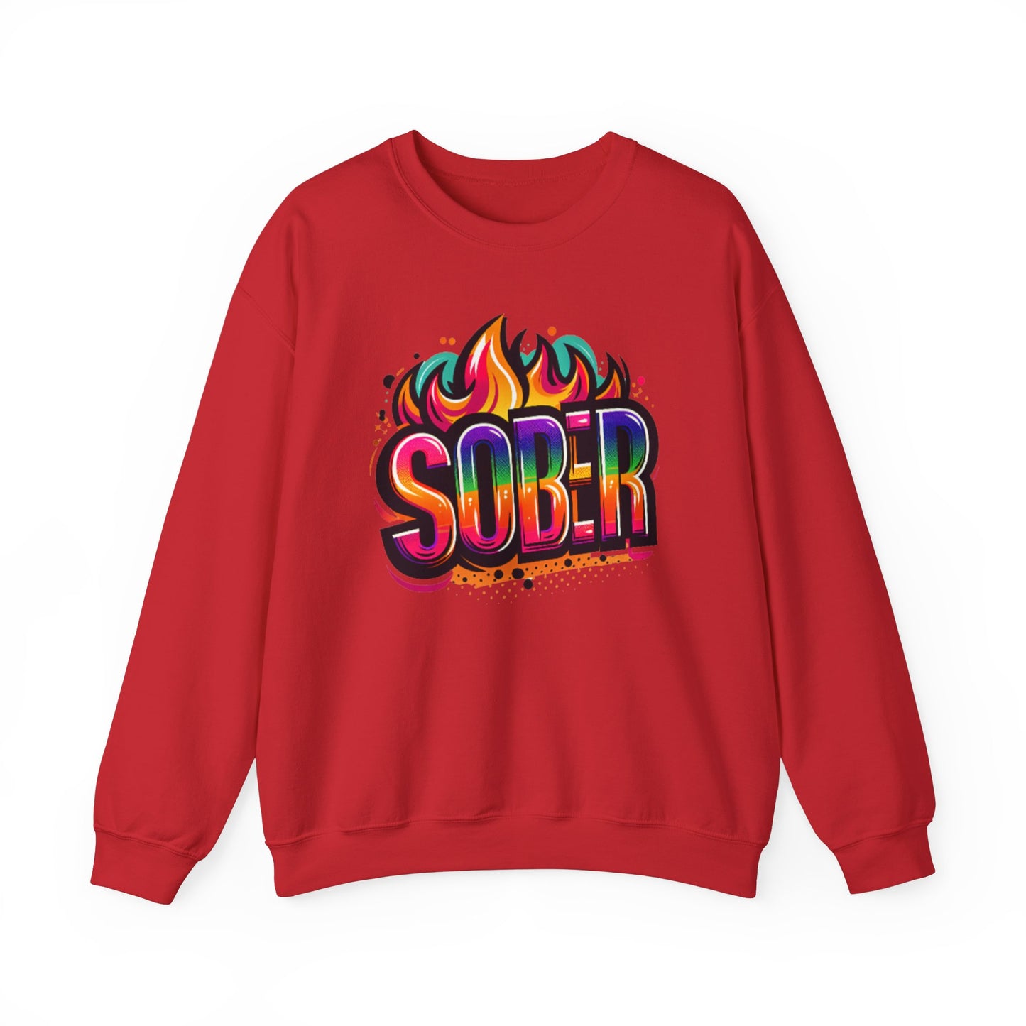 Sober Flames Unisex Heavy Blend™ Crewneck Sweatshirt