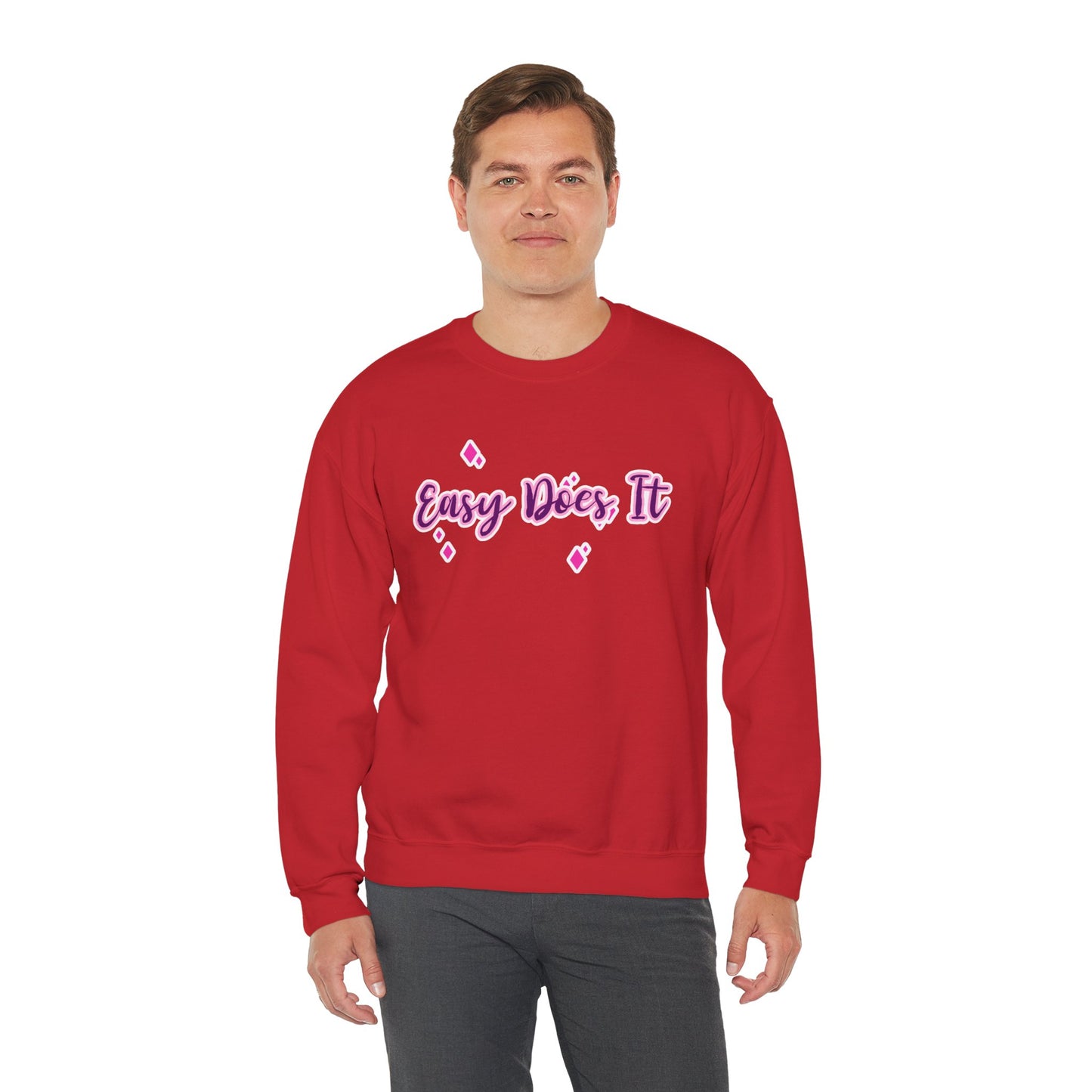 Easy Does It Unisex Heavy Blend™ Crewneck Sweatshirt