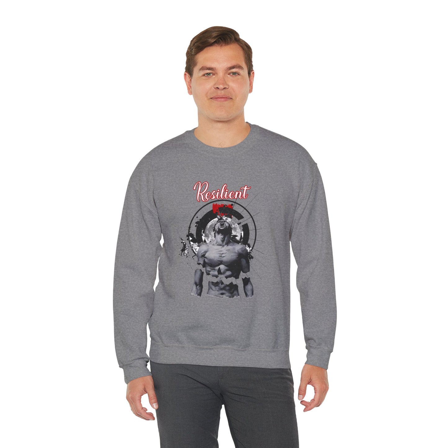 Resilient Unisex Heavy Blend™ Crewneck Sweatshirt