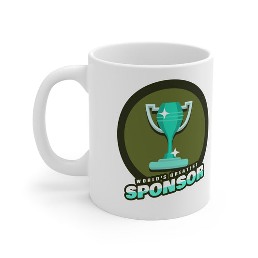 World's Greatest Sponsor Ceramic Mug 11oz