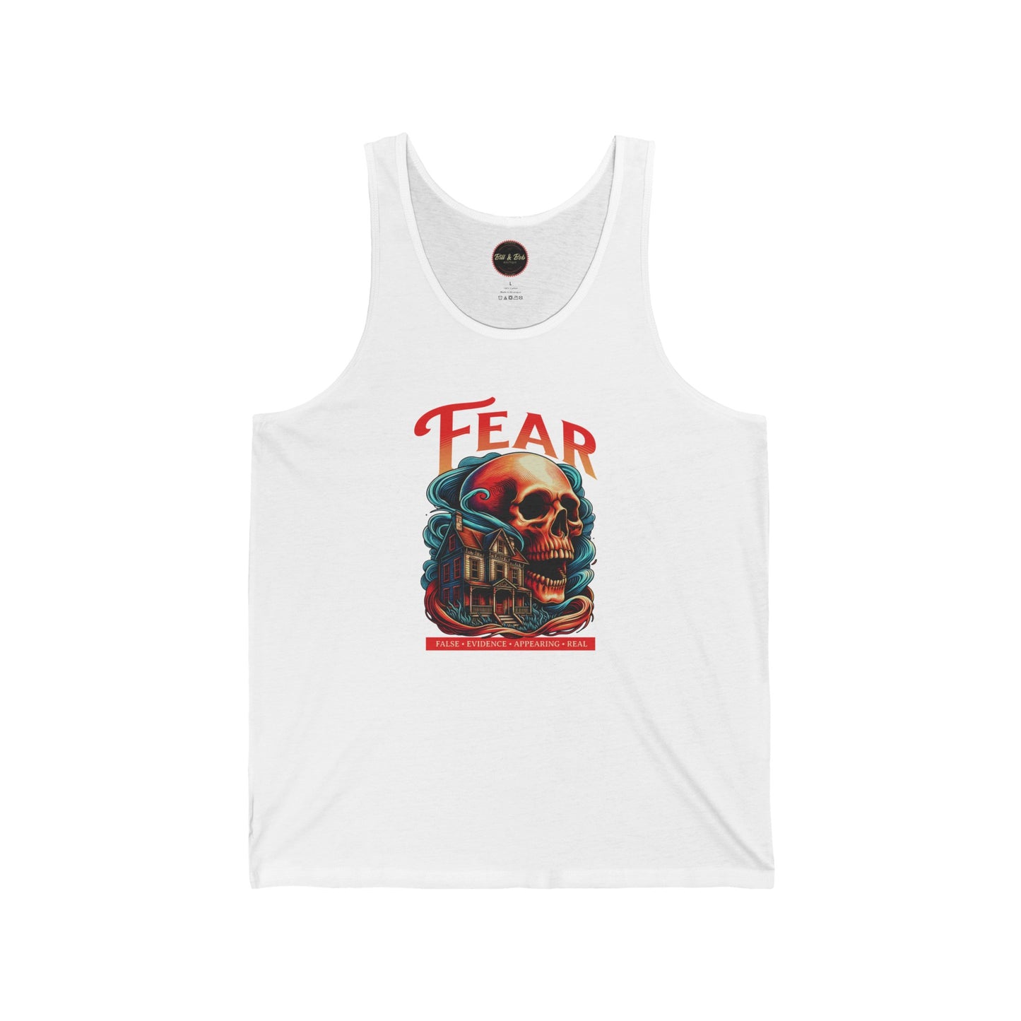 Fear Unisex Jersey Tank