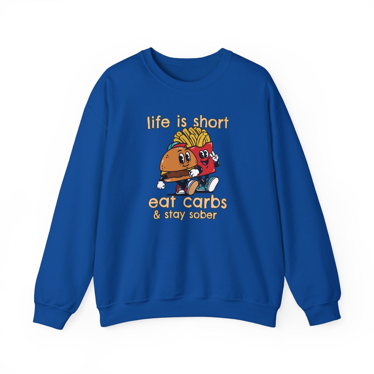 Life is Short Unisex Heavy Blend™ Crewneck Sweatshirt