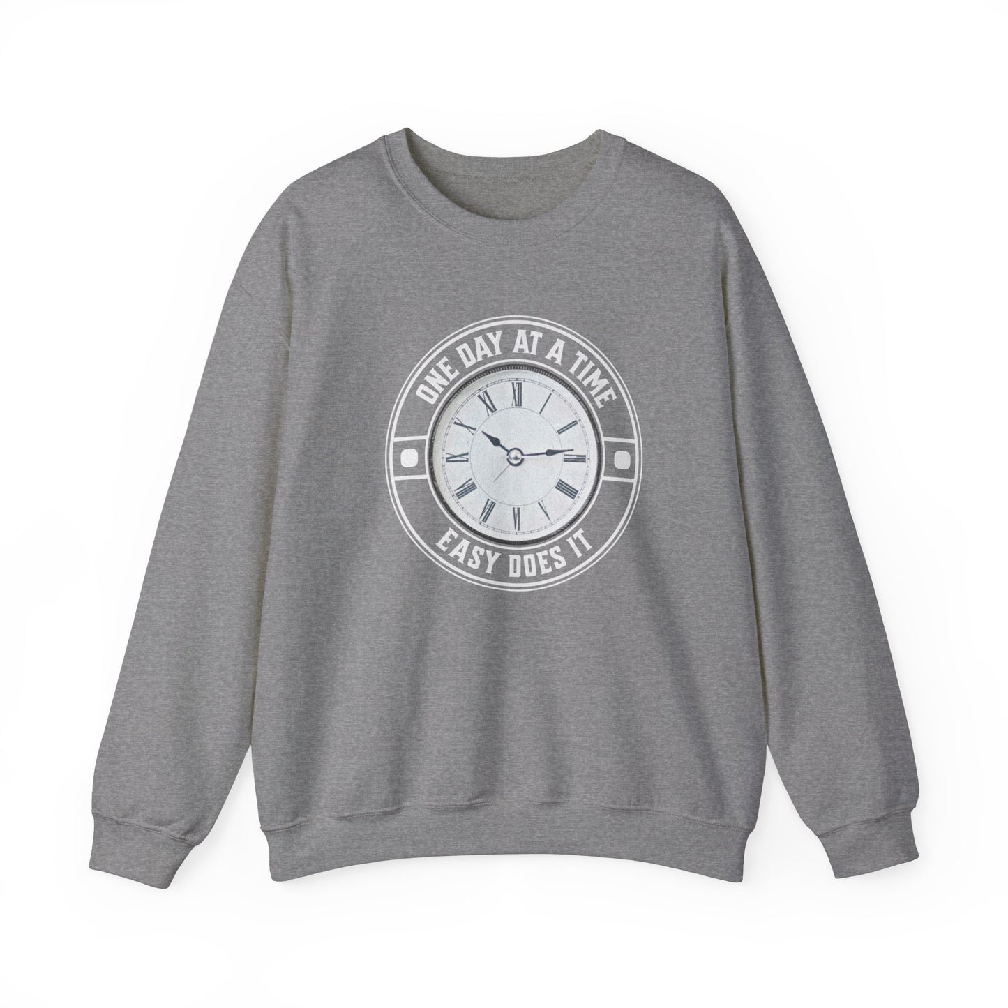 One Day Easy Does It Unisex Heavy Blend™ Crewneck Sweatshirt