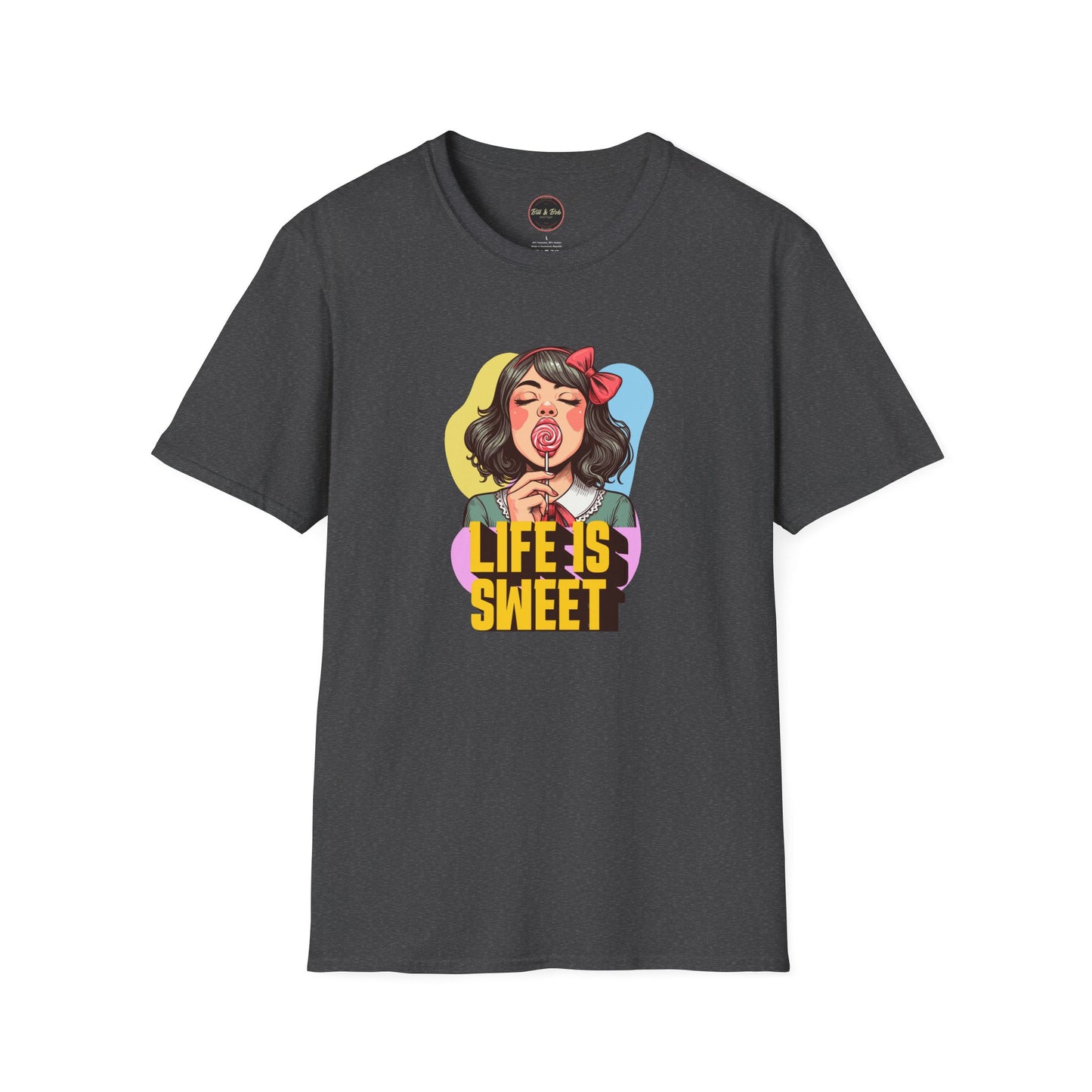 Life is Sweet Unisex Softstyle T-Shirt