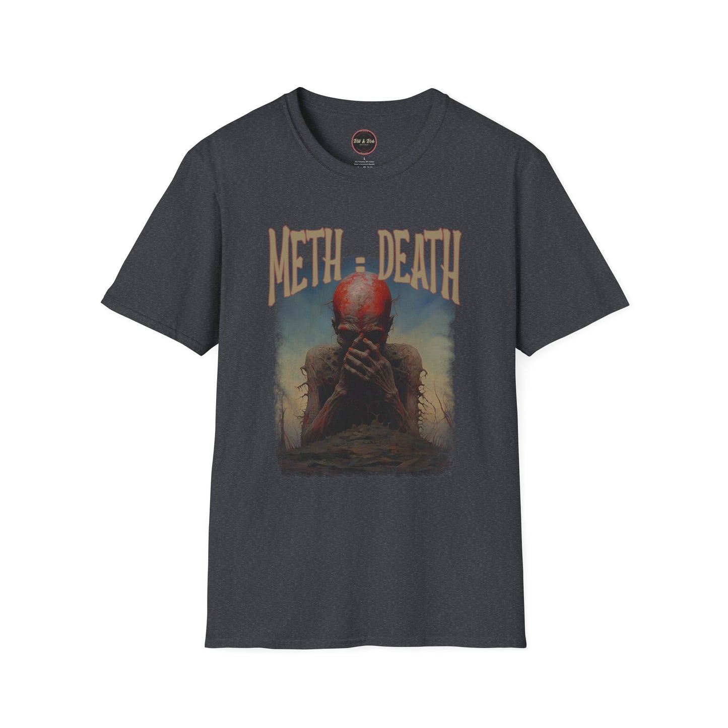 Meth = Death Unisex Softstyle T-Shirt