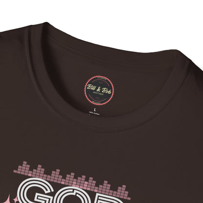 God is in the Pause Unisex Softstyle T-Shirt