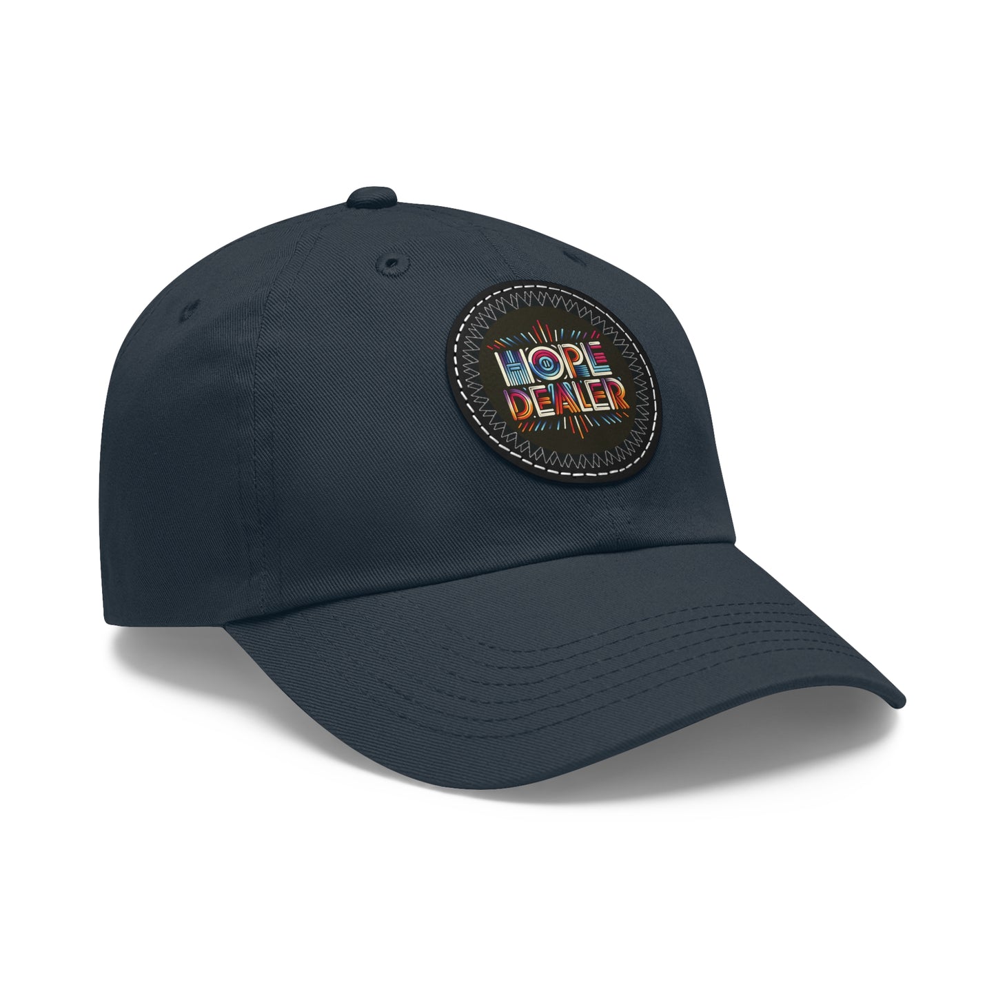 Hope Dealer Baseball Cap  Leather Patch (Round)