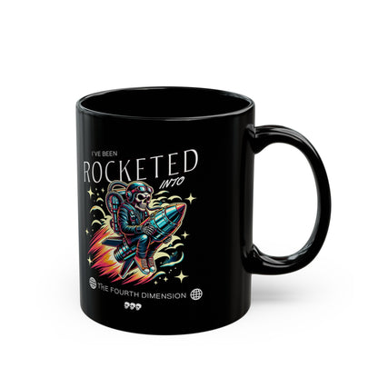 Rocketed Black Mug (11oz, 15oz)