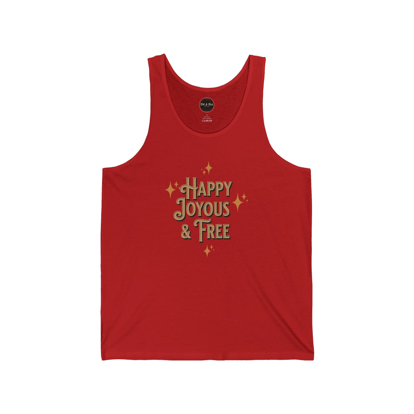 Happy Joyous & Free Unisex Jersey Tank