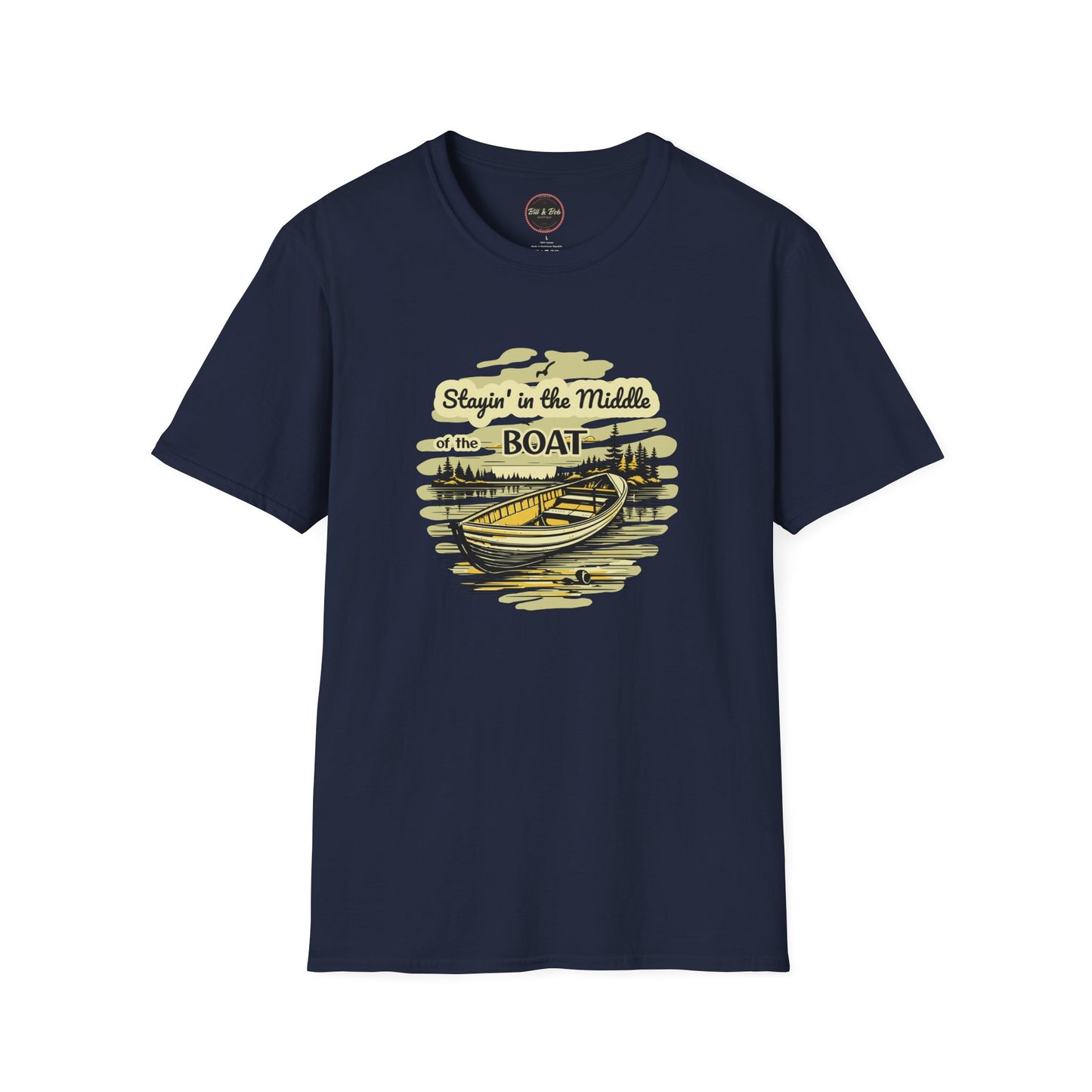 Middle of the Boat Unisex Softstyle T-Shirt