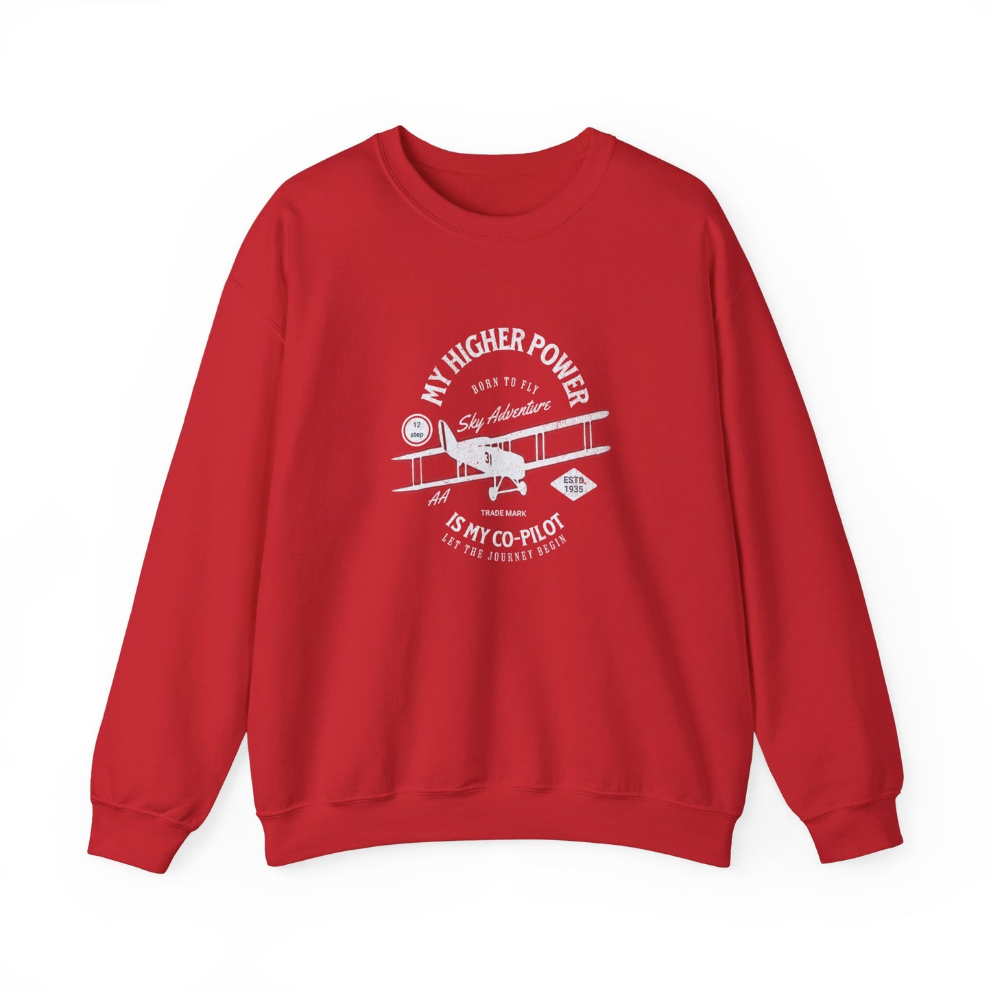 Co-Pilot Unisex Heavy Blend™ Crewneck Sweatshirt