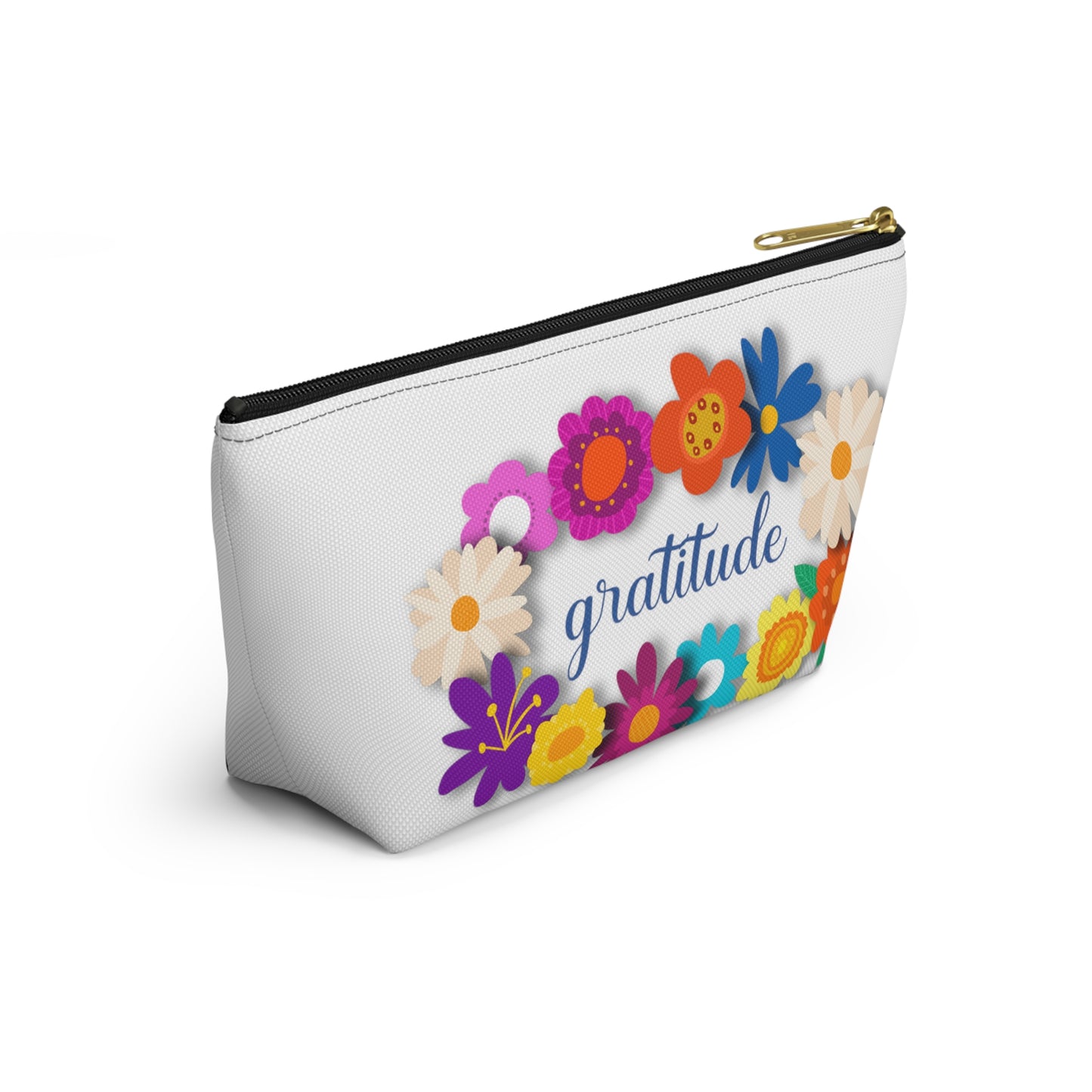 Gratitude Accessory Pouch w T-bottom