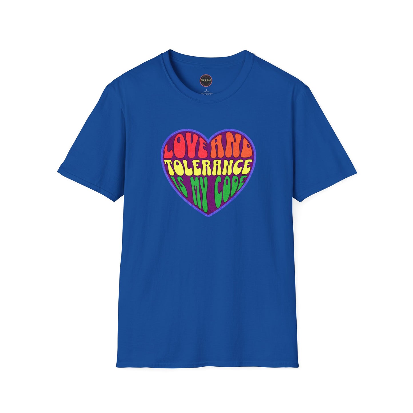 Love and Tolerance Unisex Softstyle T-Shirt