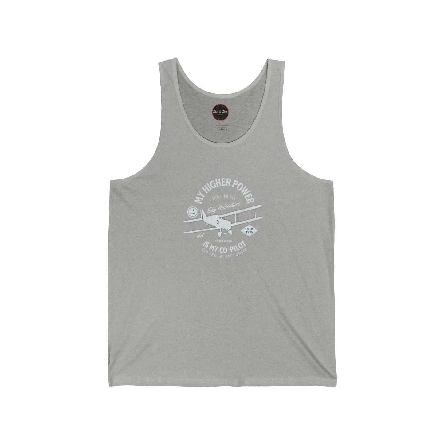 Co-Pilot Unisex Jersey Tank