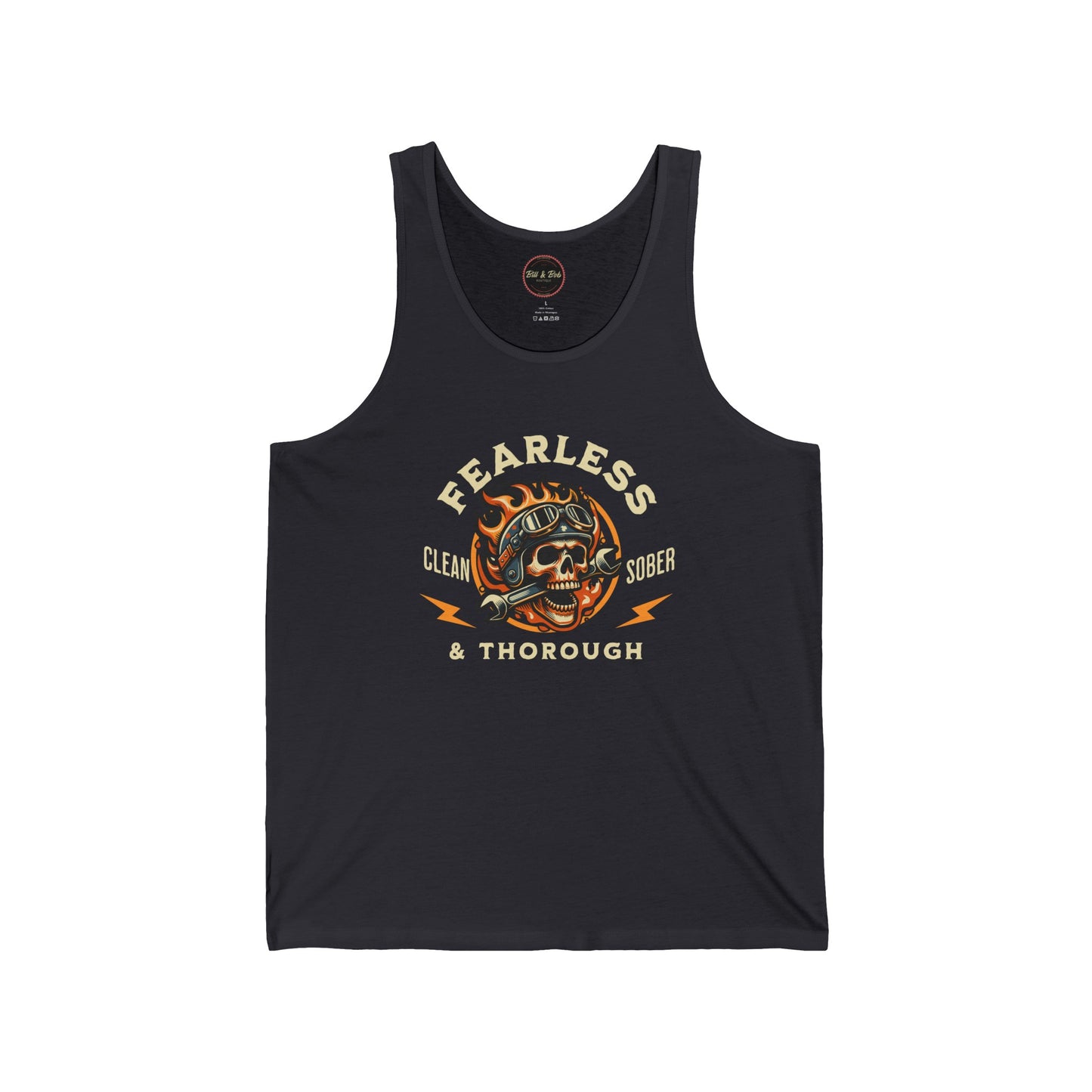 Fearless and Thorough Unisex Jersey Tank