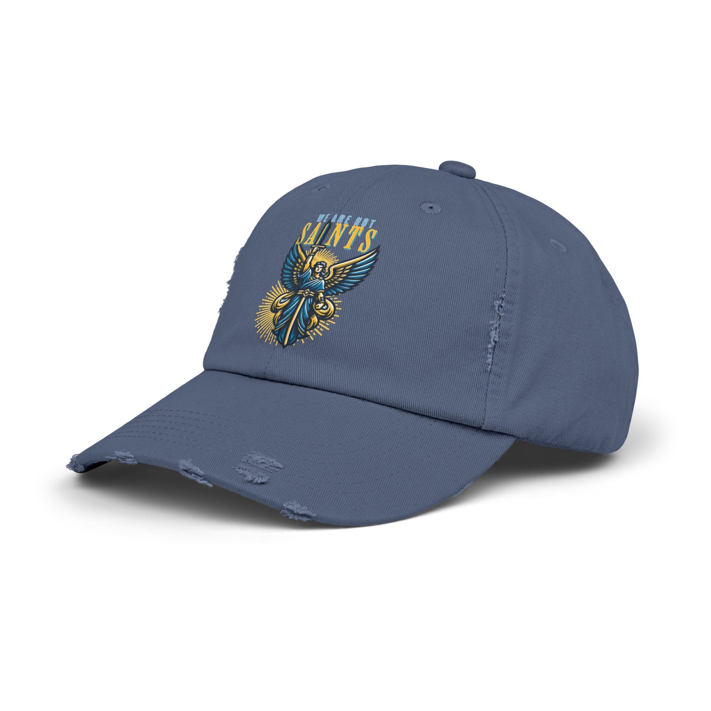 We Are Not Saints Unisex Distressed Cap