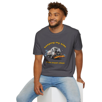 Street Cleaner Unisex Softstyle T-Shirt