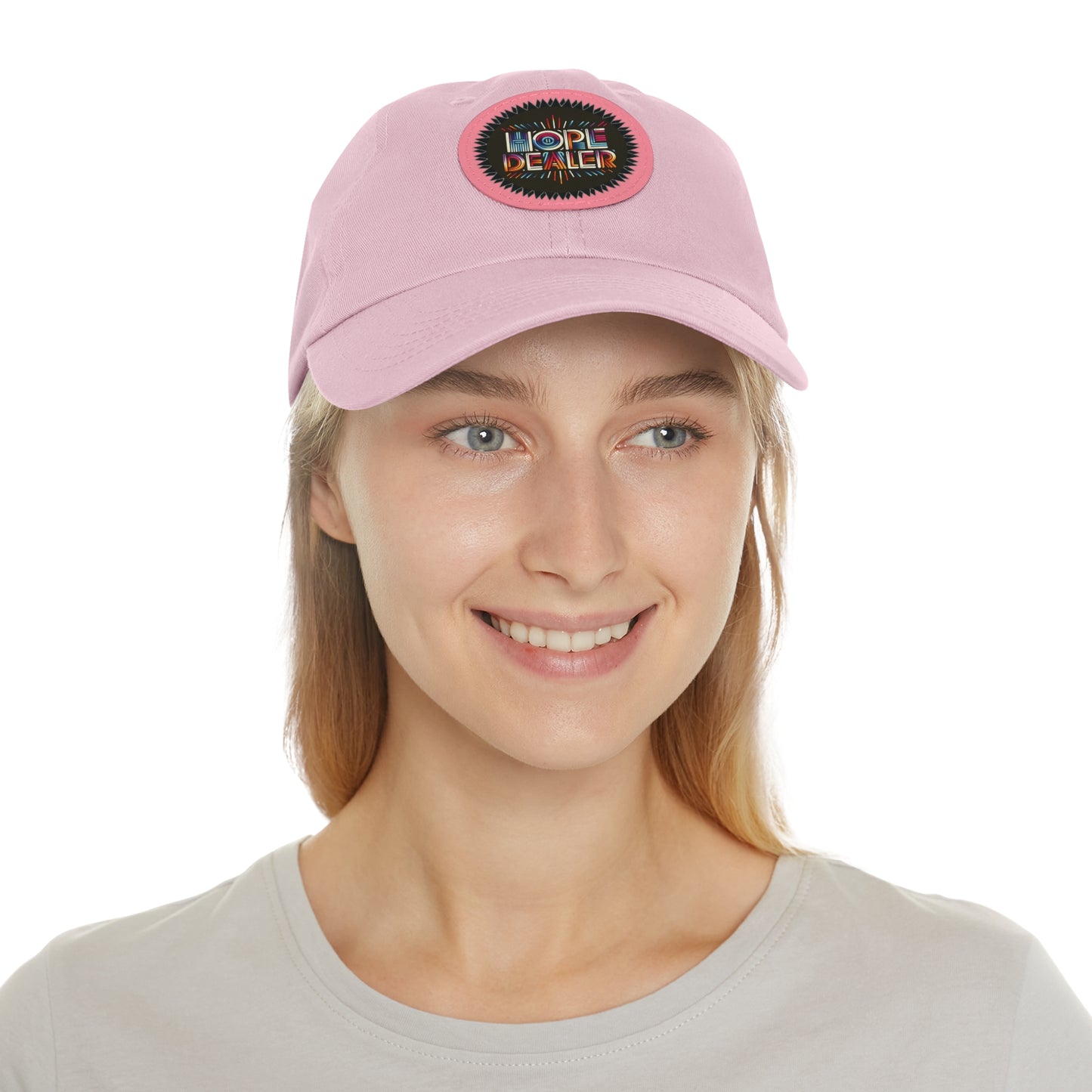 Hope Dealer Baseball Cap  Leather Patch (Round)